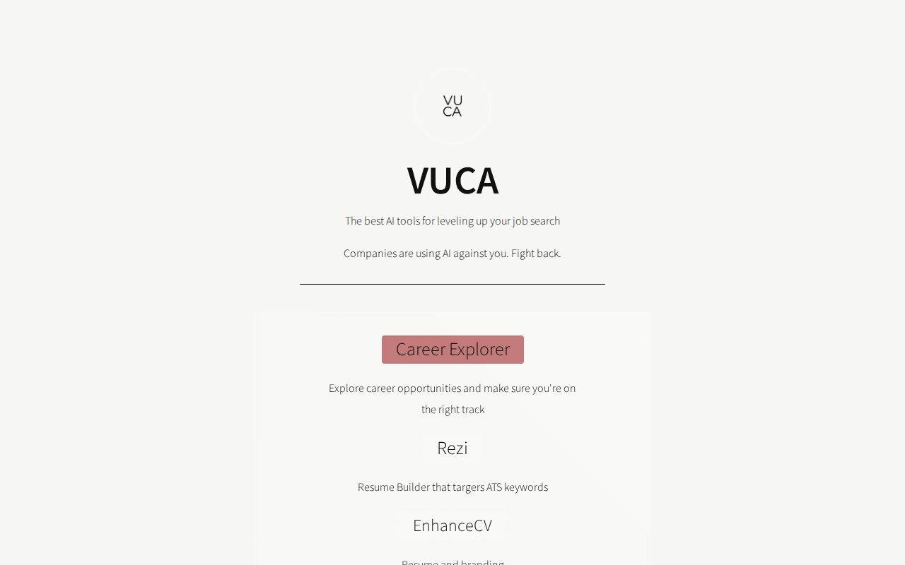Carrd profile picture for @vuca